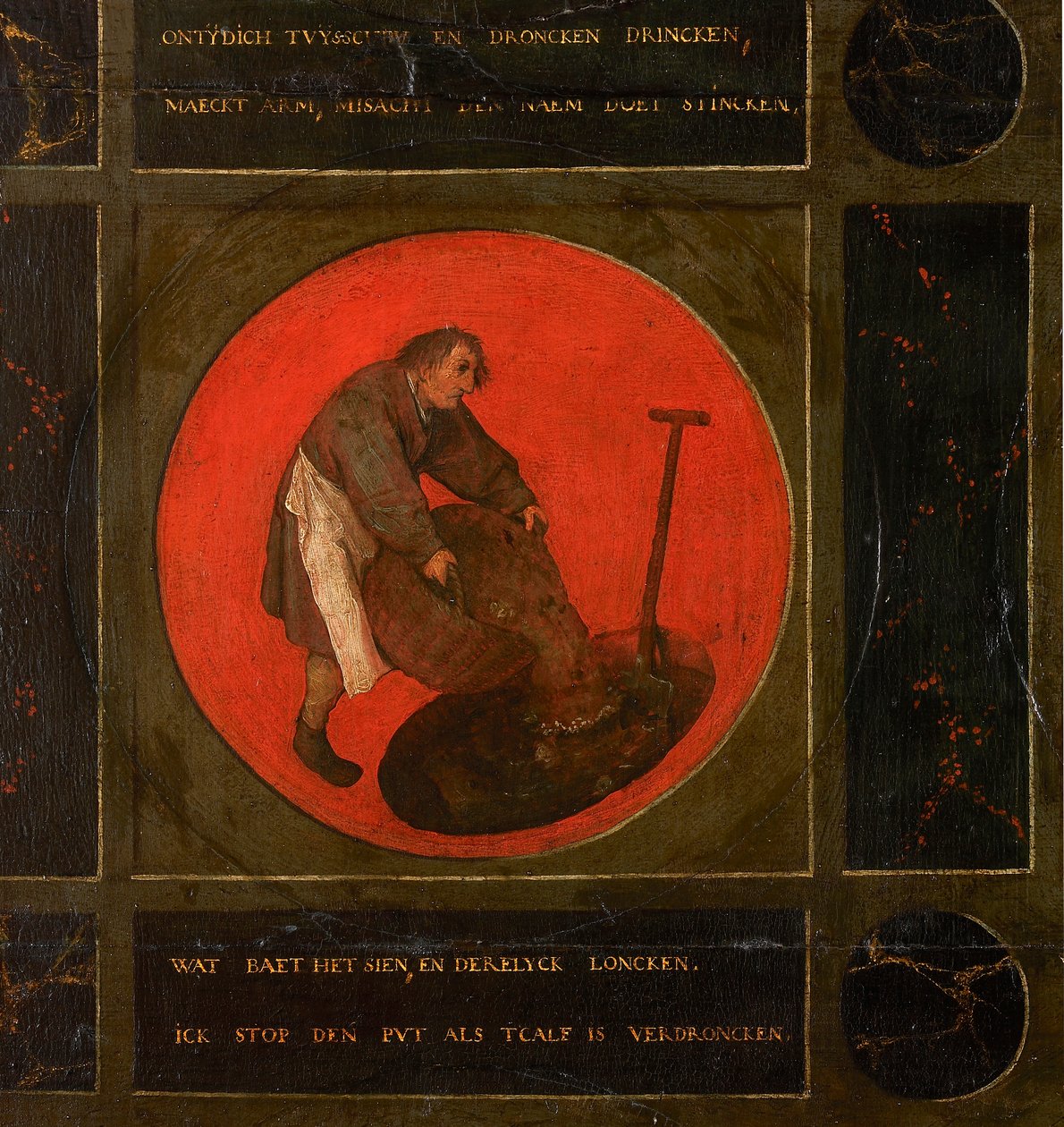 Dvanáct přísloví, 1558. od Bruegel