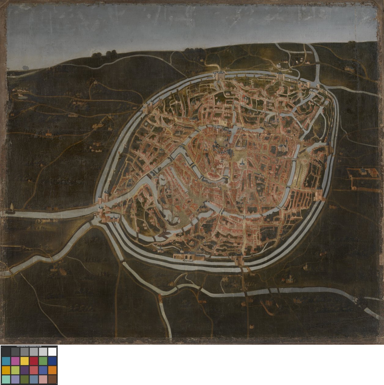 Bruggy od anonymního mistra v 16. století od Brugge Anonieme