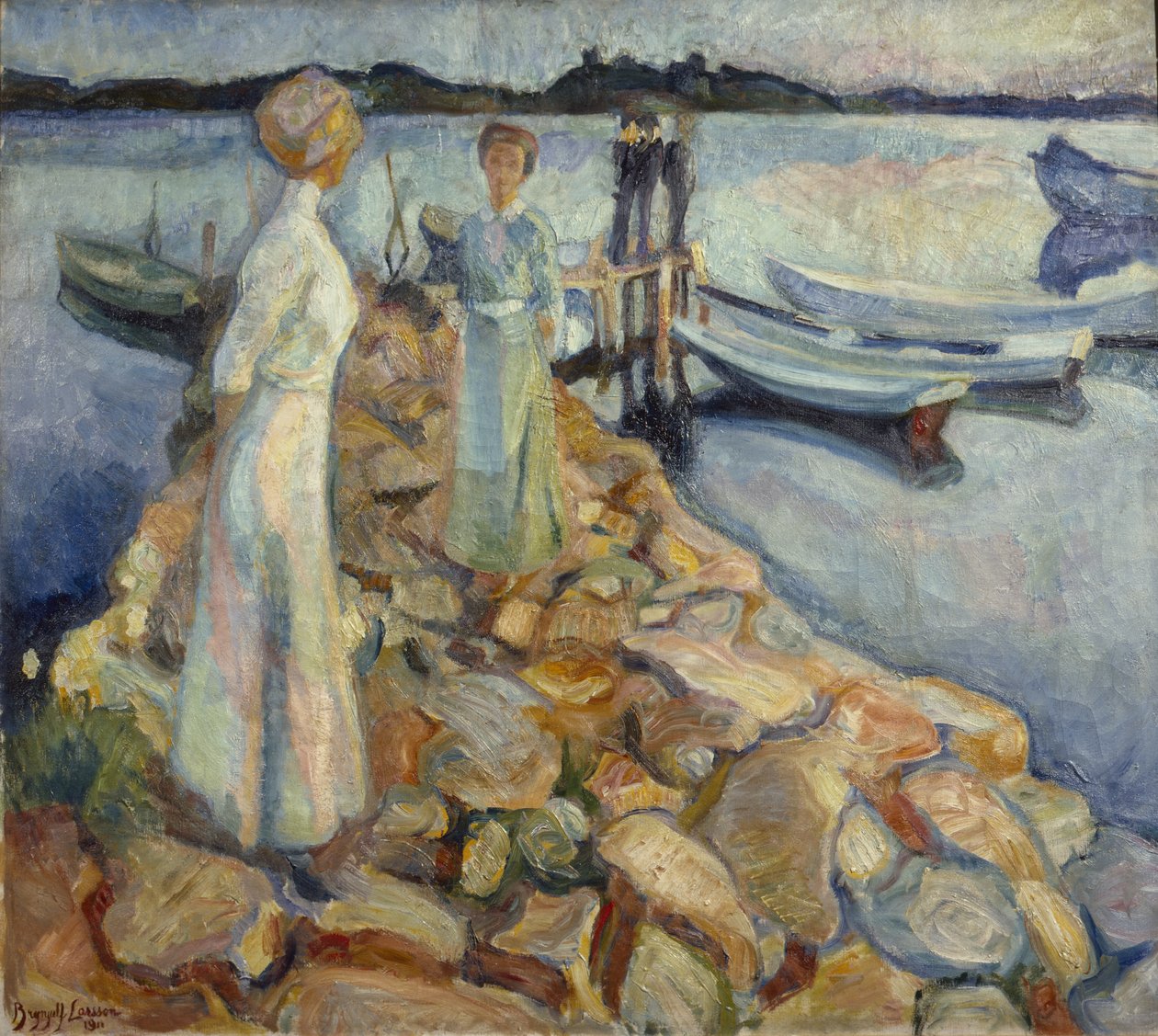 Na nábřeží - Larkollen od Brynjulf Larsson