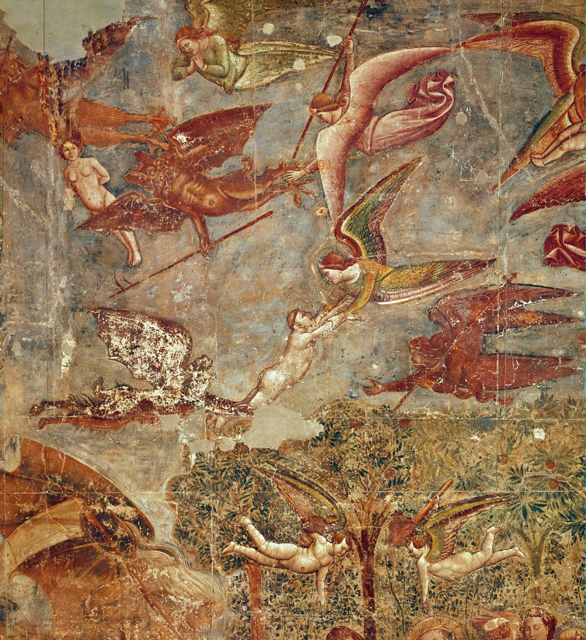 Triumph of Death, čerstvý ... (čerstvý) od Buonamico Buffalmacco