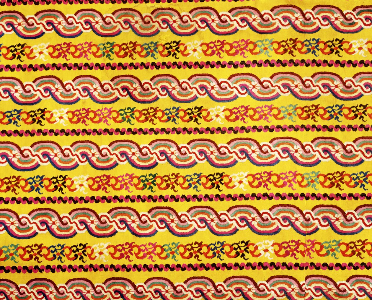 Tkaninový design (textil) od Burmese School