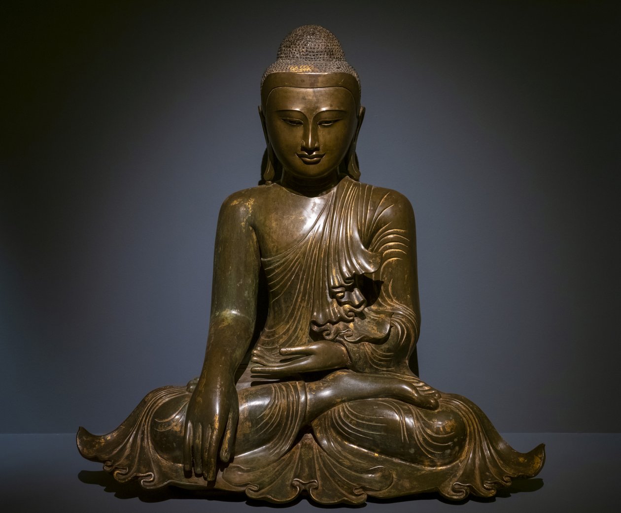 Marvijaya Buddha. Barma od Burmese School
