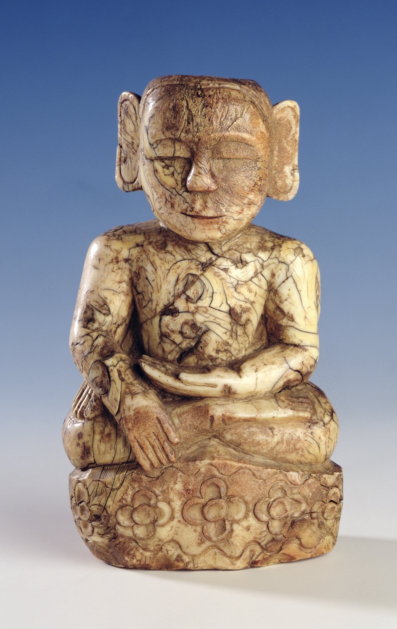 Sedící Buddha od Burmese School