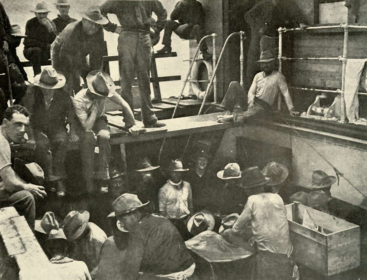 Přijďte pět! Přijďte sedm!, Španělsko-americká válka, 18. června 1898, 1899. od Burr McIntosh