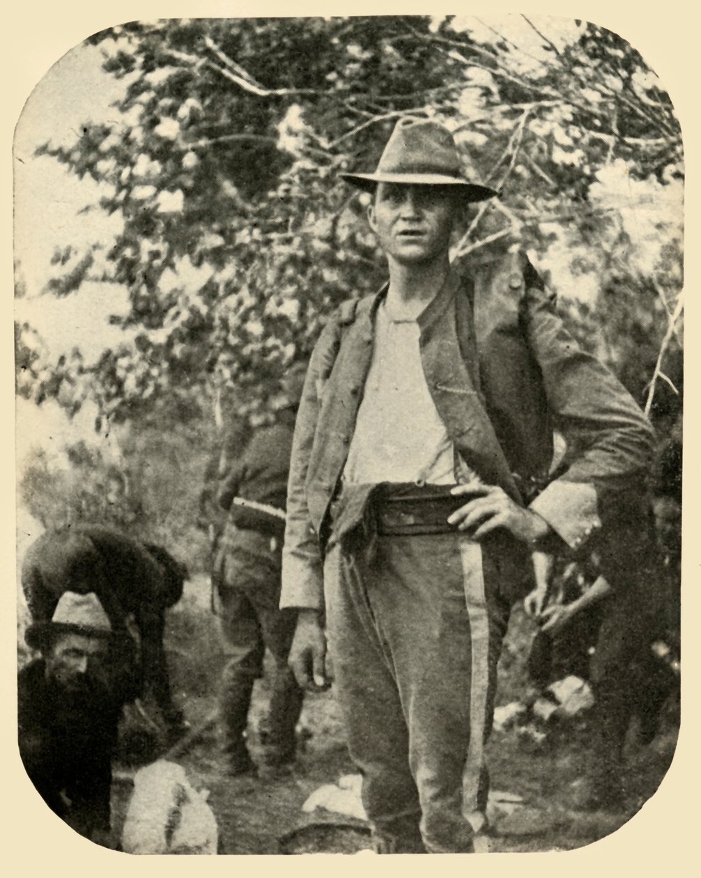 Lieutenant Day, K Troop Rough Riders...Španělsko-americká válka, červen 1898, 1899. od Burr McIntosh