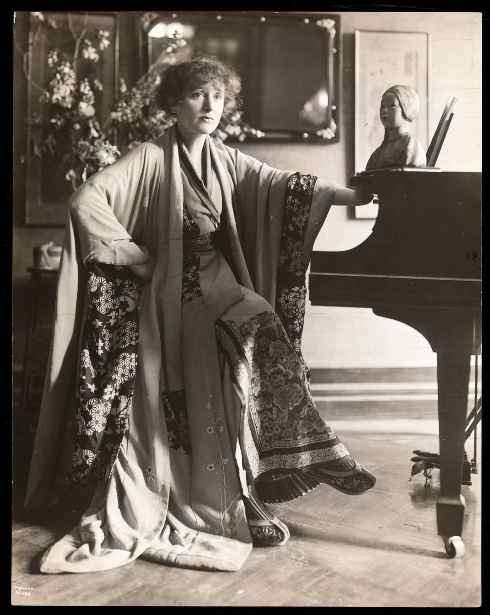 Florence Reed (stříbrný želatinový potisk) od Byron Company