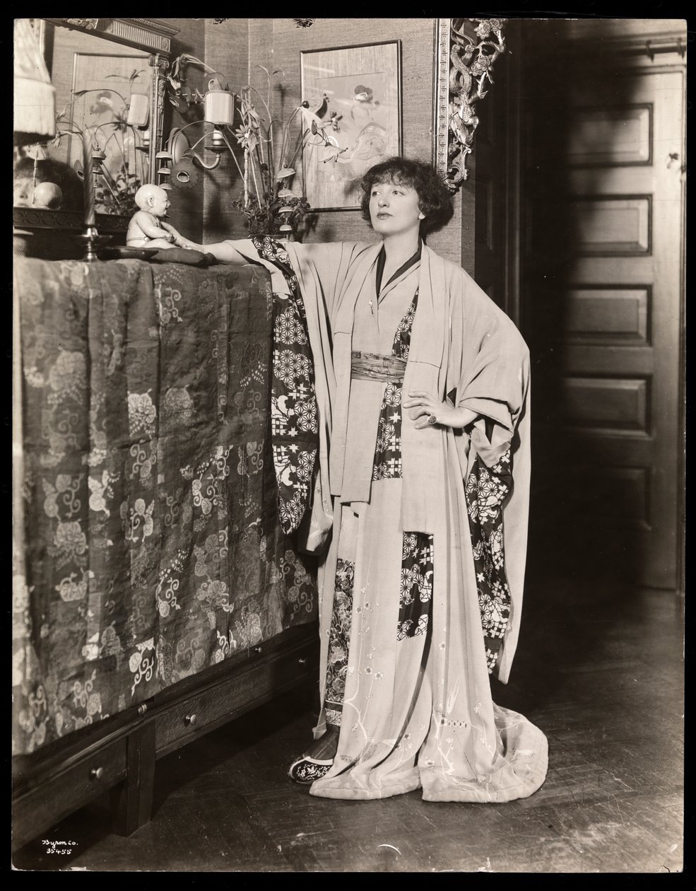 Florence Reed (stříbrný želatinový potisk) od Byron Company