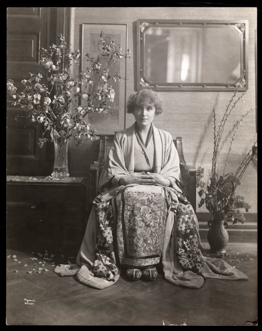 Florence Reed (stříbrný želatinový potisk) od Byron Company