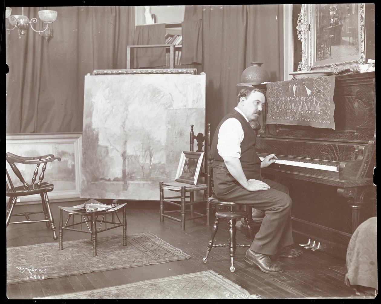 P. Conover, 1907 (stříbrný želatinový tisk) od Byron Company