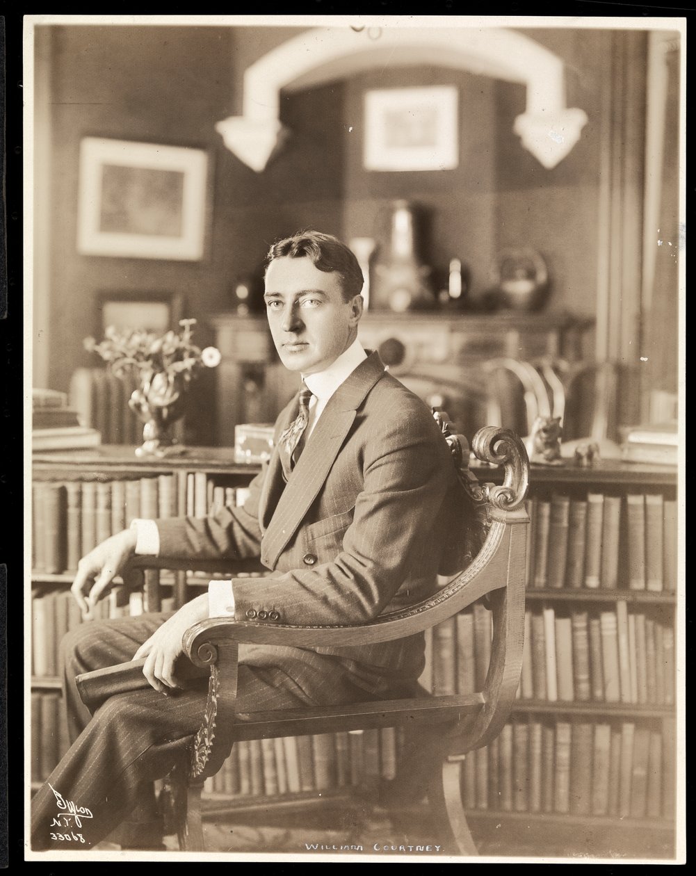 William Courtenay, 1914 (stříbrný želatinový tisk) od Byron Company