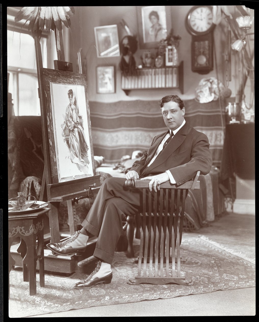 Pan Harrison Fisher, 1905 (stříbrný želatinový tisk) od Byron Company