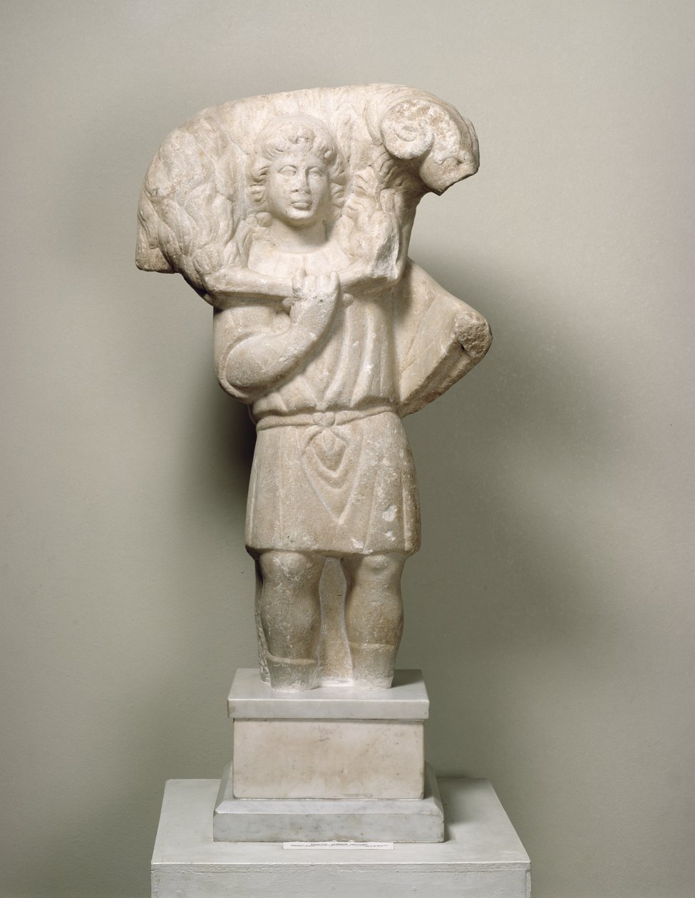 Kristus aneb Dobrý pastýř (mramor) od Byzantine