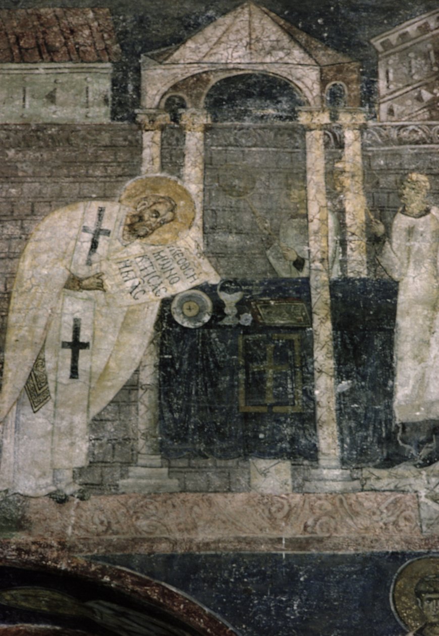 mše svatého Basila od Byzantine