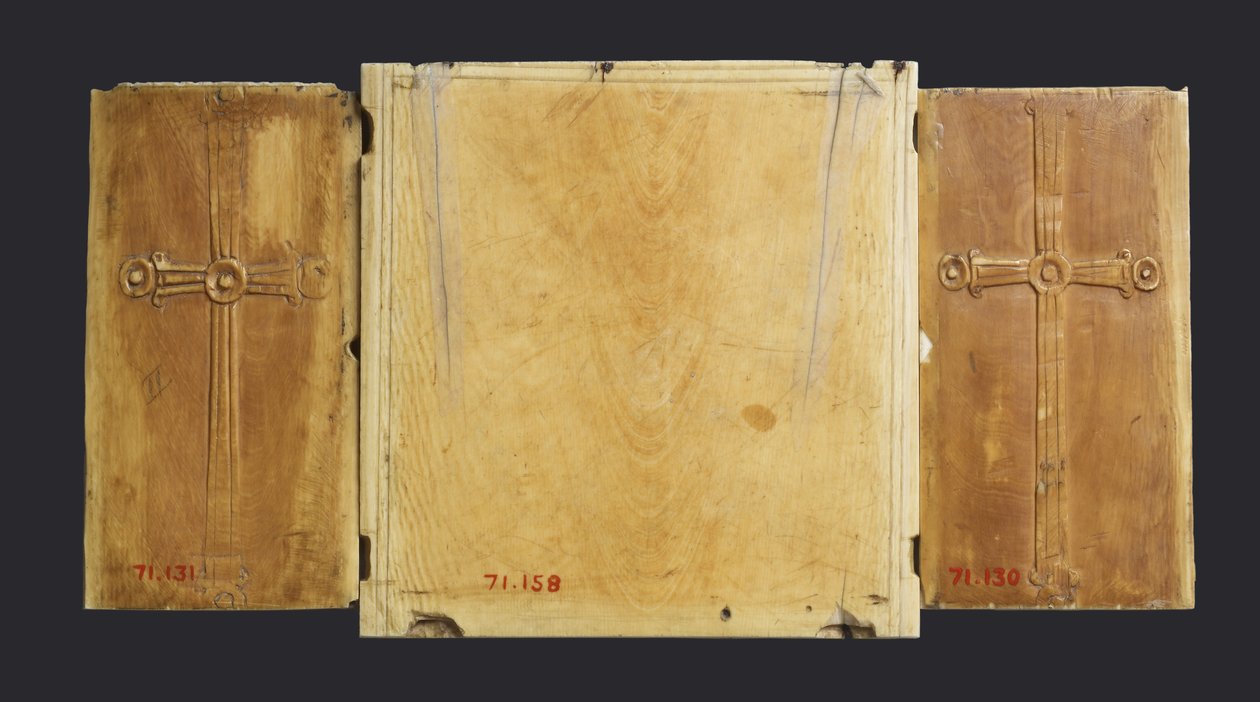 Triptych ikona Panny Marie s dítětem se svatými (viz také 957216-9) od Byzantine