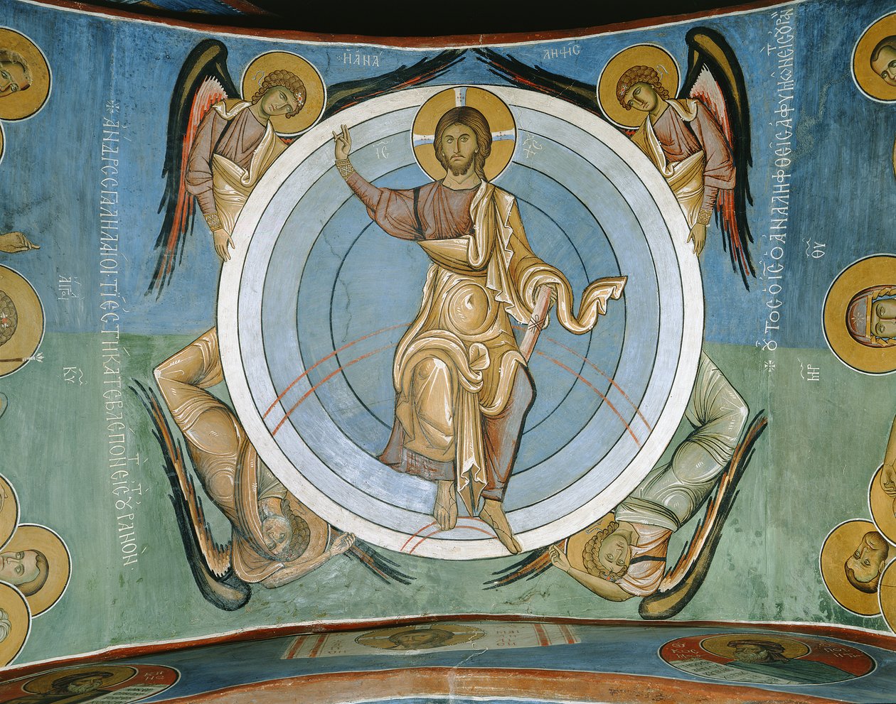Kristus posledního soudu od Byzantine School