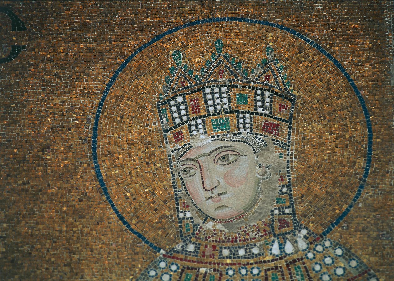 Císařovna Zoe v Hagia Sophia (mozaika) od Byzantine