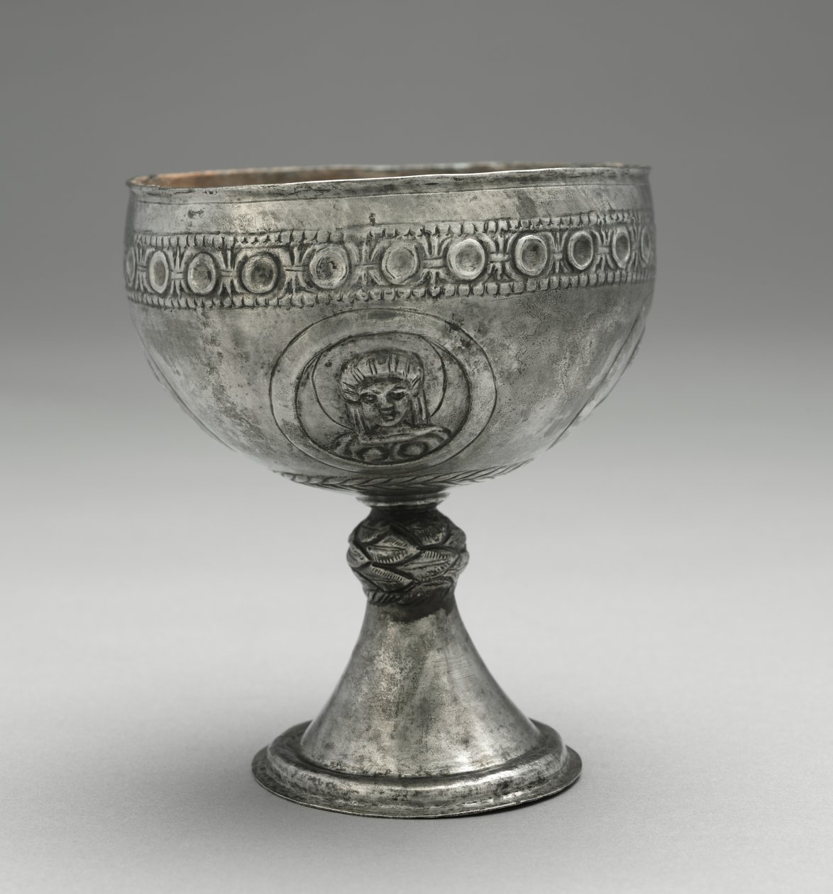 Kalich z pokladu Beth Misona, Konstantinopol nebo Sýrie, cca 500-700 (stříbro) od Byzantine Byzantine