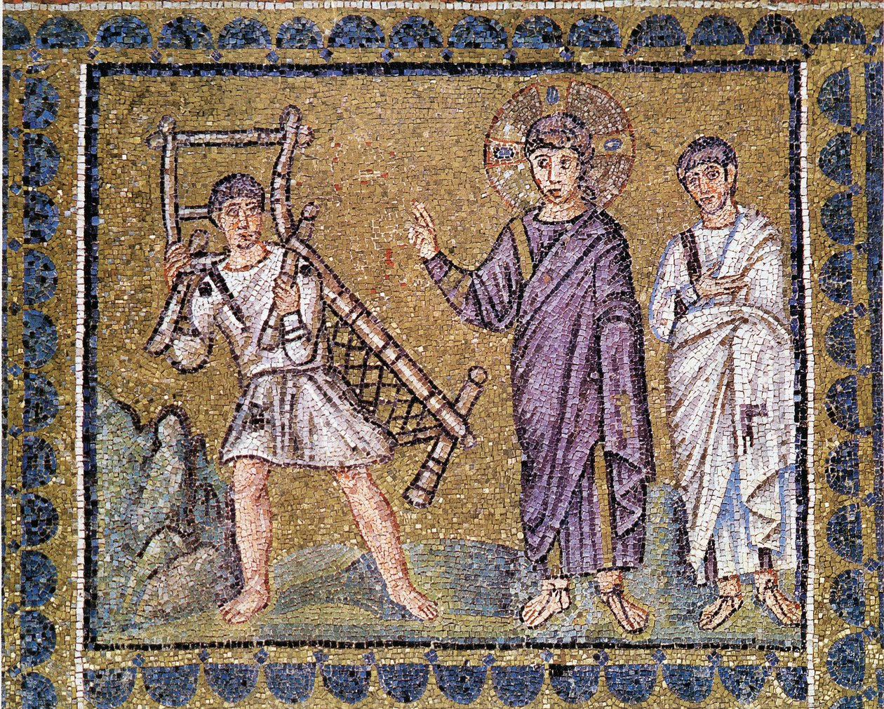 Guerison of the Paralytic, Church of St. Apollinar the Deve of Ravenna (Sant