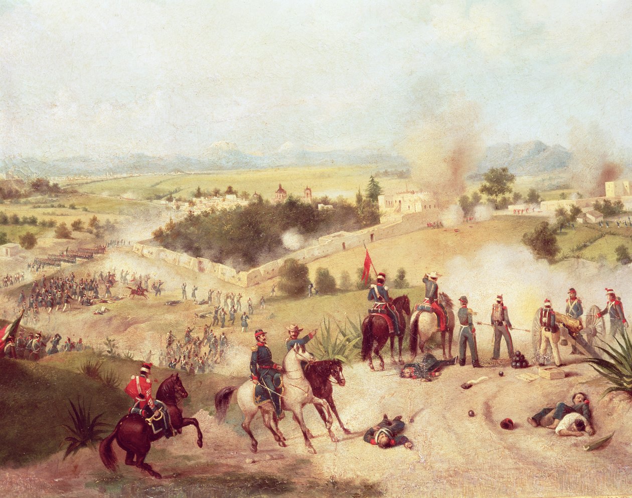 Bitva u Molino del Rey, 8. září 1847 od C. Escalante