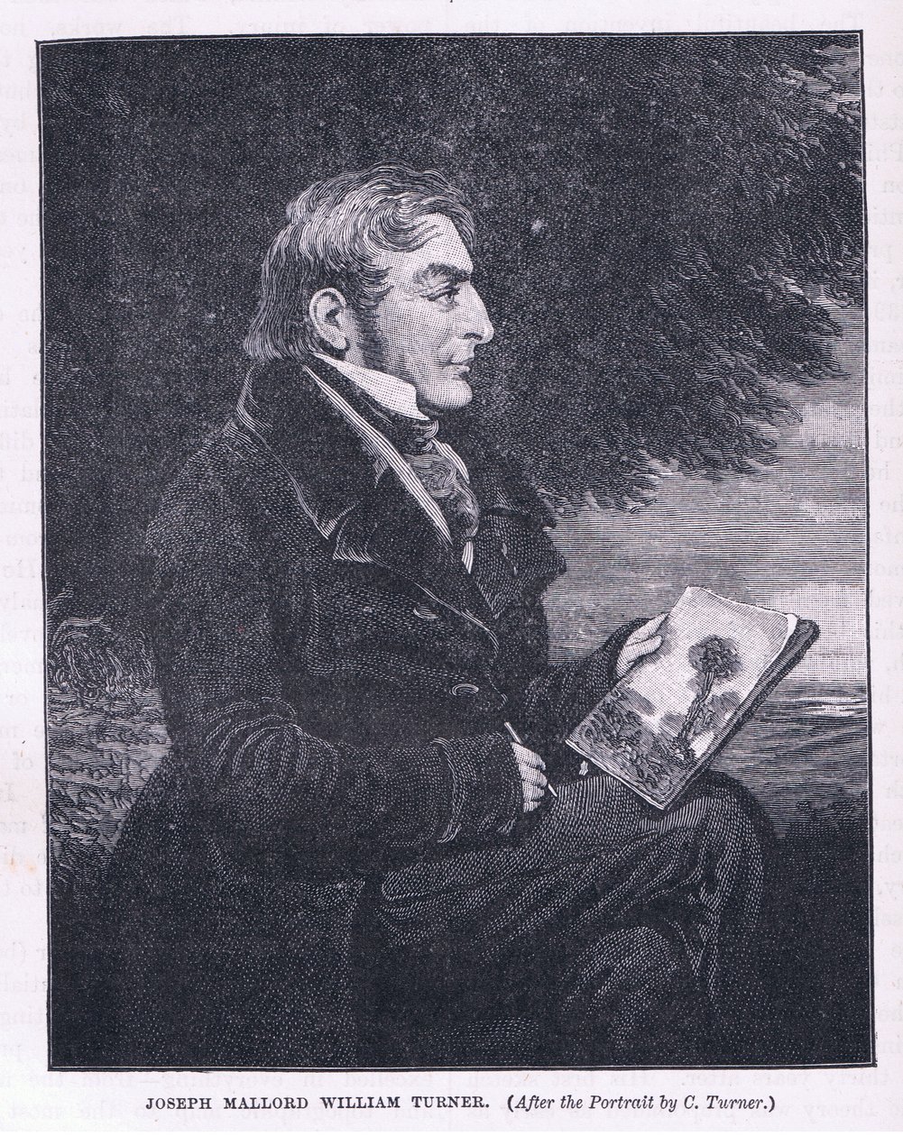 Joseph Mallord William Turner od C. Turner