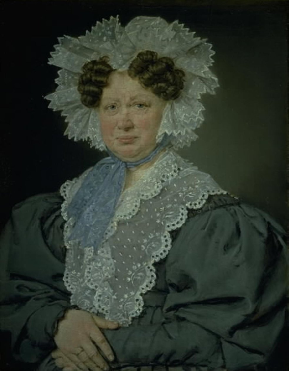 Komoří Kirsten Stampe b. Kaas (1766-1842) se v roce 1793 provdala za komorníka Holgera Barona Stampe do Nysø od C.A. Jensen