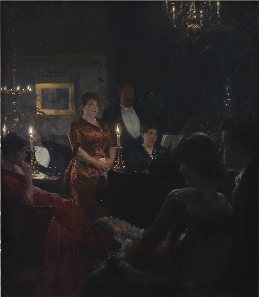 Portrét paní Gumperdové od C.A. Jensen