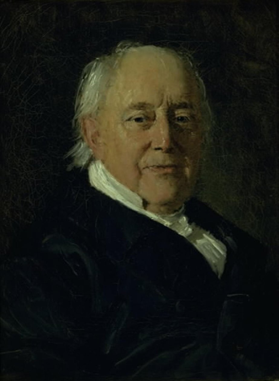 Profesor bohosloví Andreas Christian Krog od C.A. Jensen