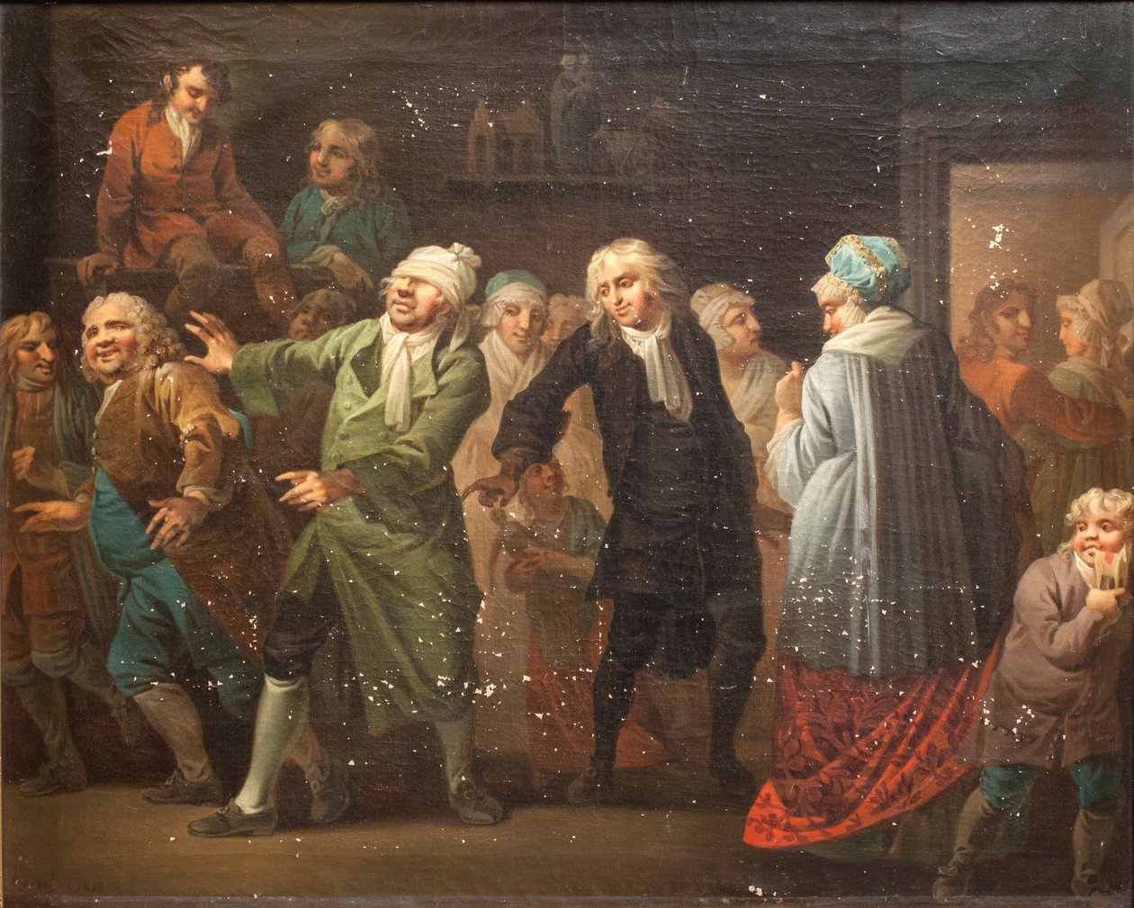Vánoční pokoj, 13. scéna od C.A. Lorentzen