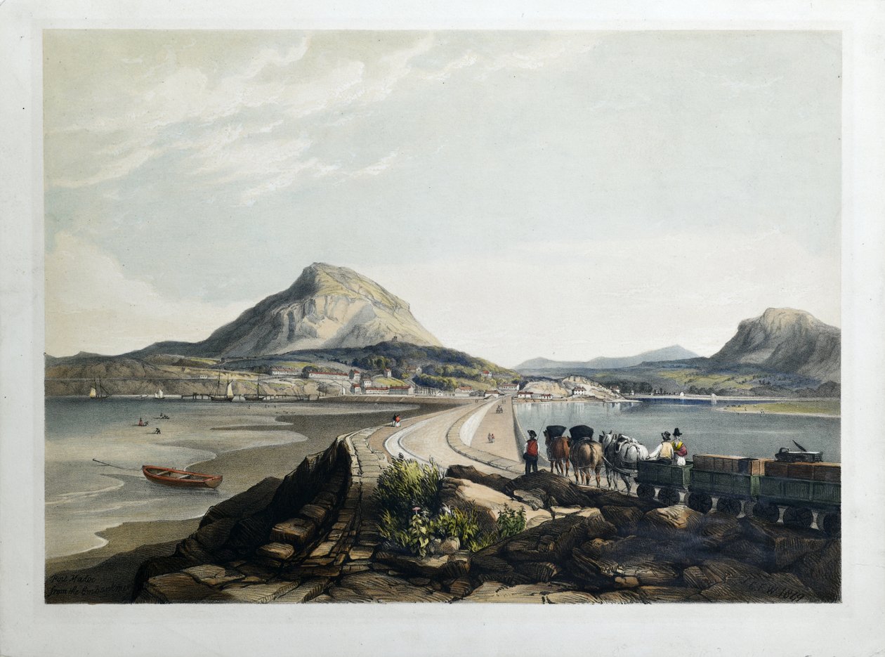Port Madoc z nábřeží od C.F.W. C.F.W.