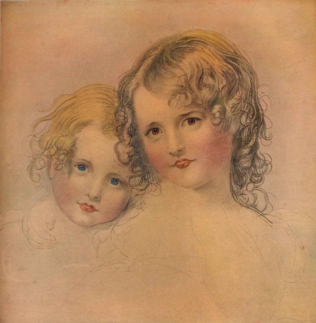 The Calmady Children, c1823, 1916 od CG Lewis