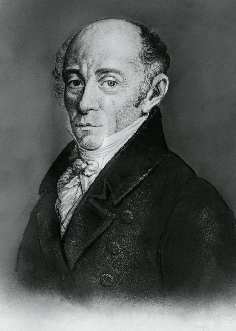 Portrét Muzio Clementi (1752-1832), italský skladatel a pianista, rytina od J.B. and Brown J. Rowbotham