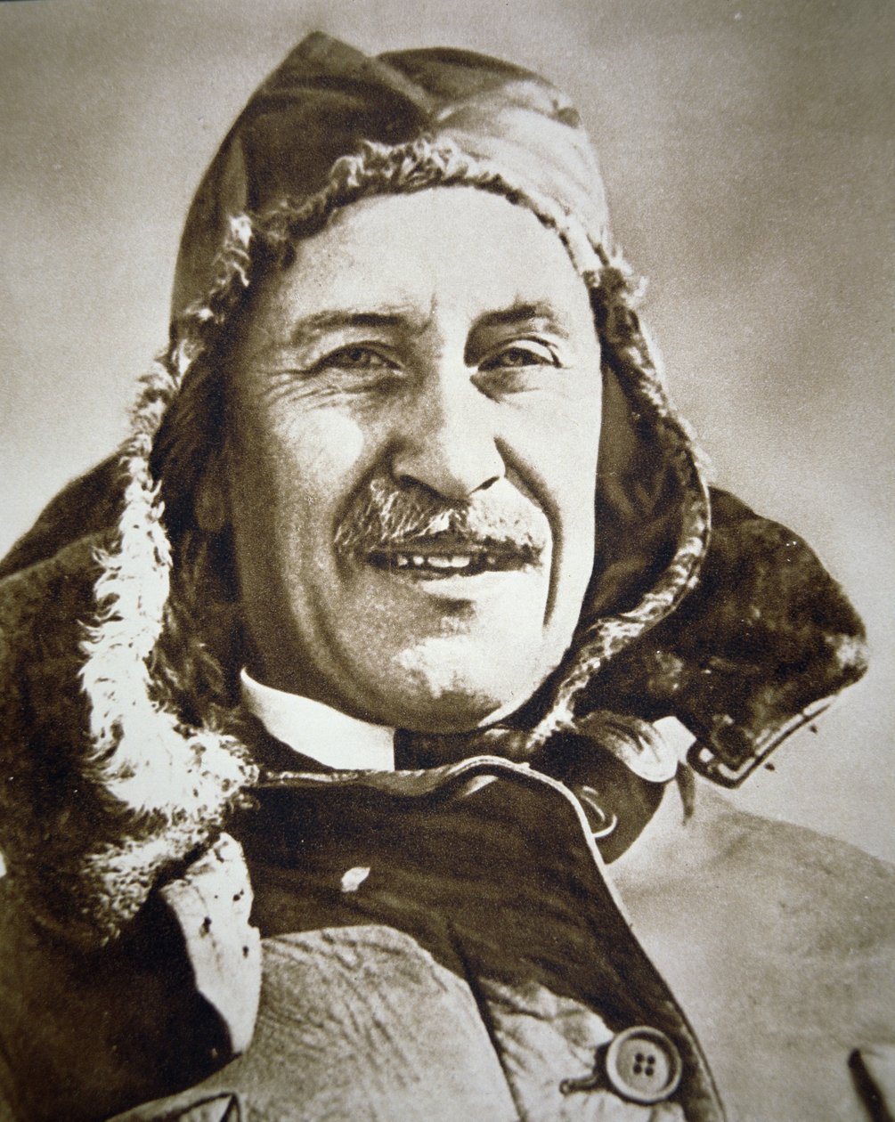 Portrét Orvilla Wrighta (černobílá fotografie) od J.B. and Brown J. Rowbotham