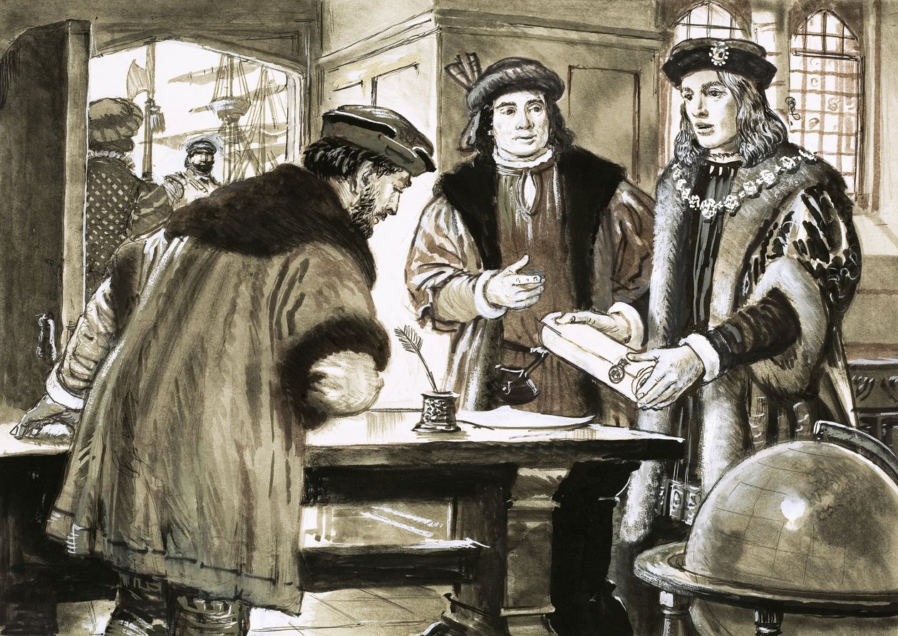 Objevování našich měst: (Bristol). John Cabot, mořeplavec od C.L. Doughty