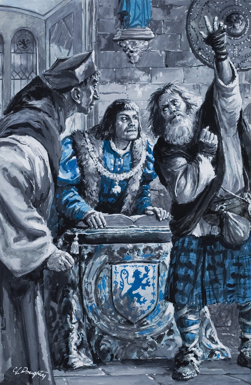Král Jindřich VII (kvaš na papíře) od C.L. Doughty