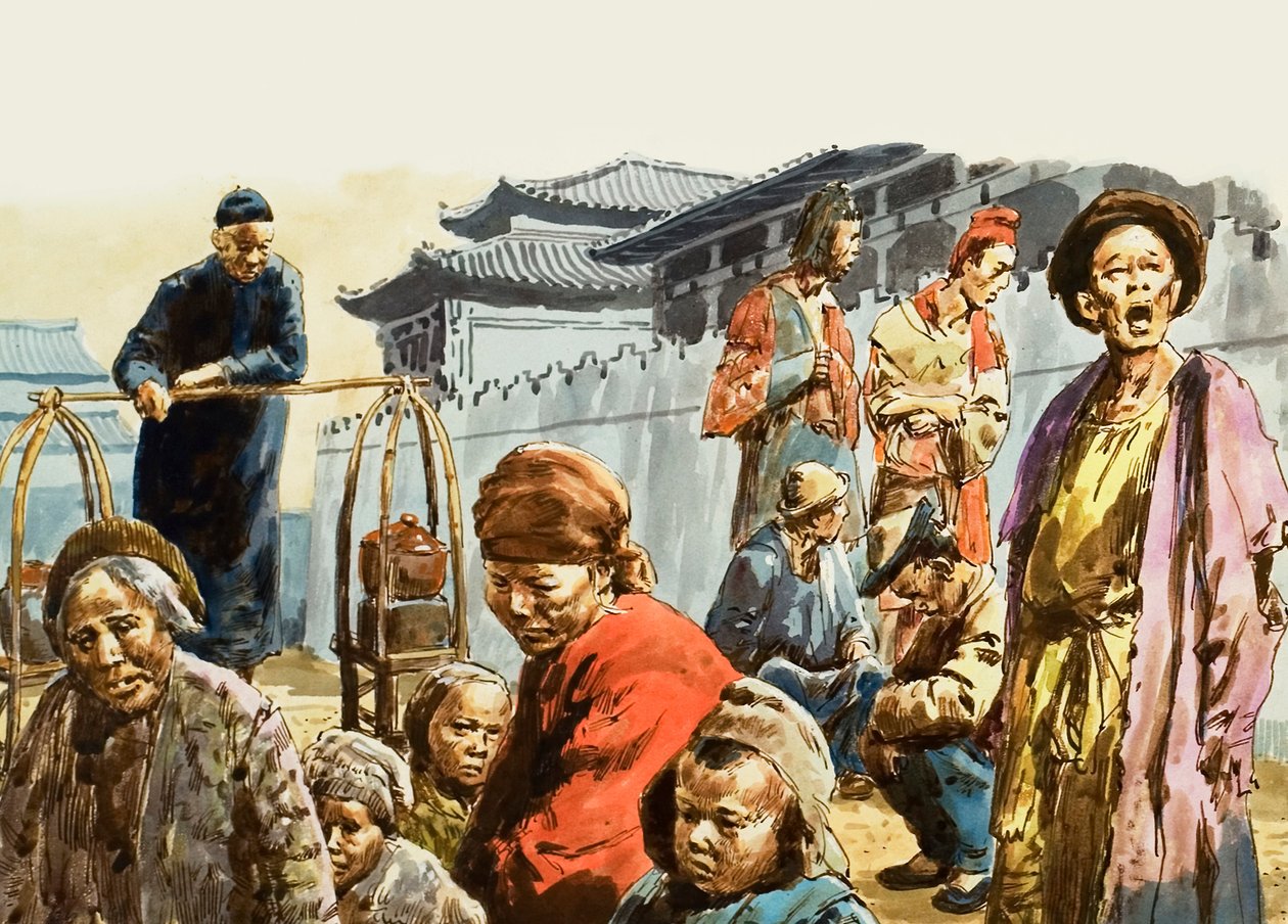 Misery stalked the land of China (kvaš na papíře) od C.L. Doughty
