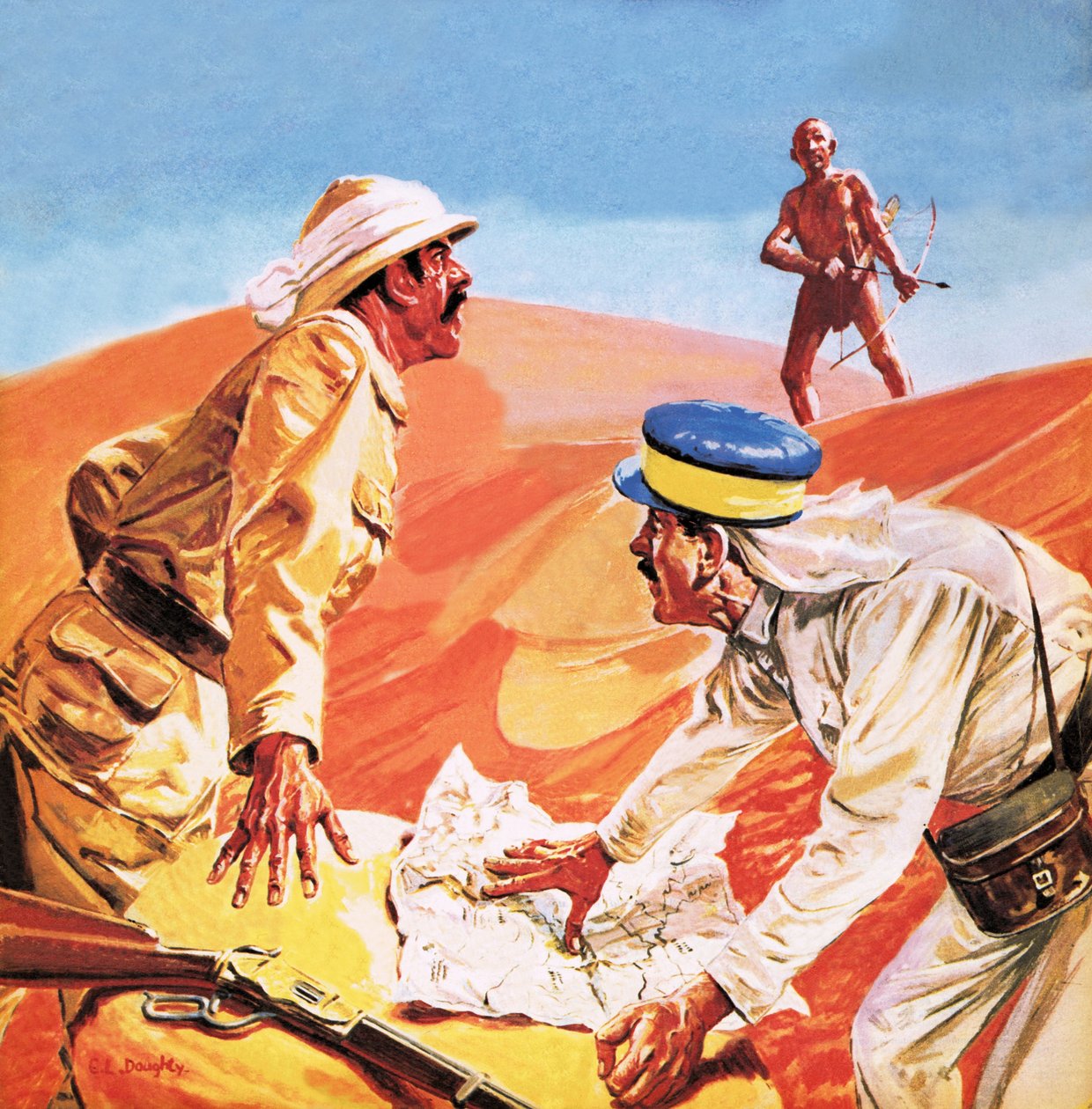 Hledání ztraceného města -- hledání ztraceného města Kalahari od C.L. Doughty