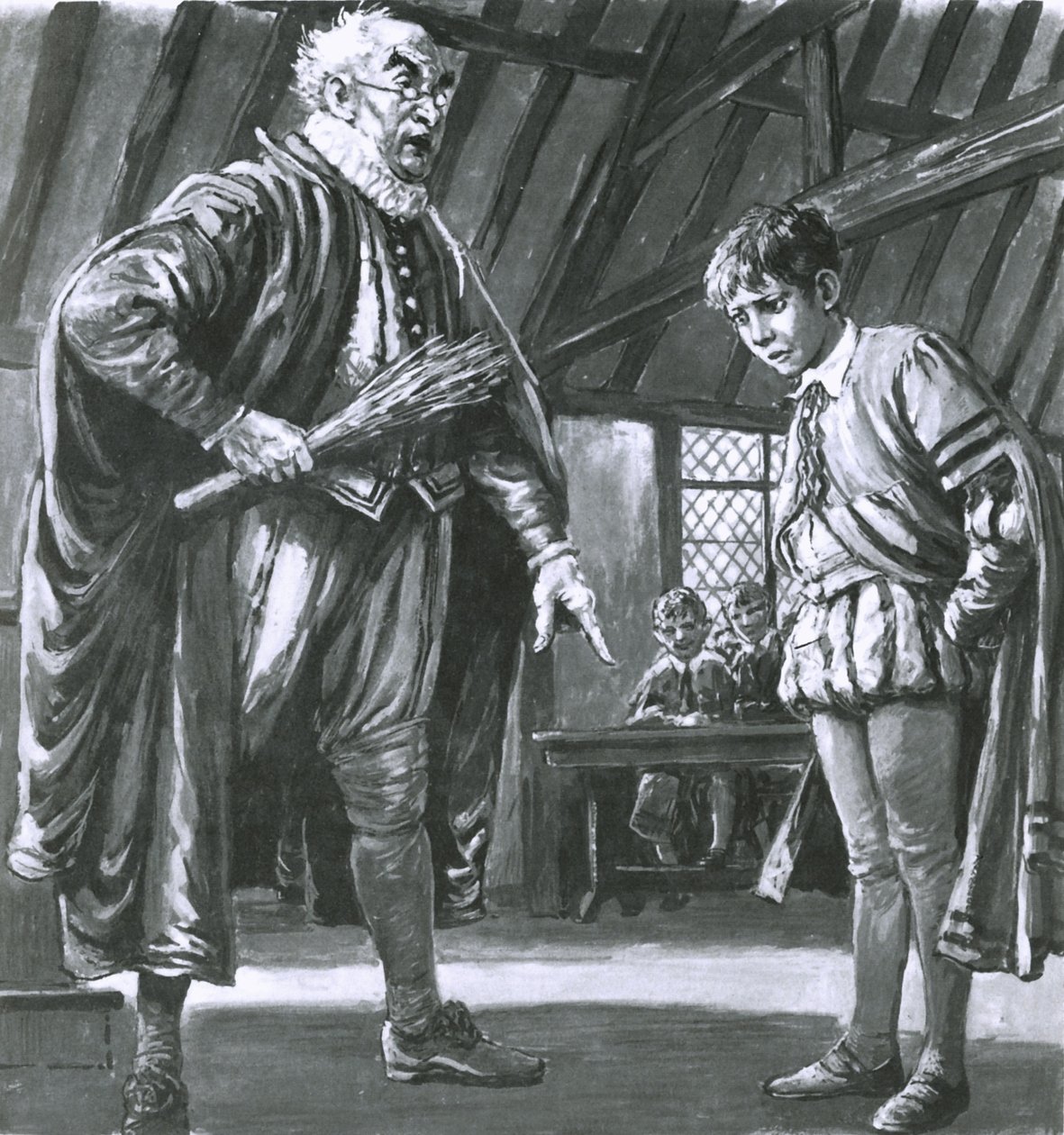 Shakespeare byl jako chlapec vychováván kázní od C.L. Doughty