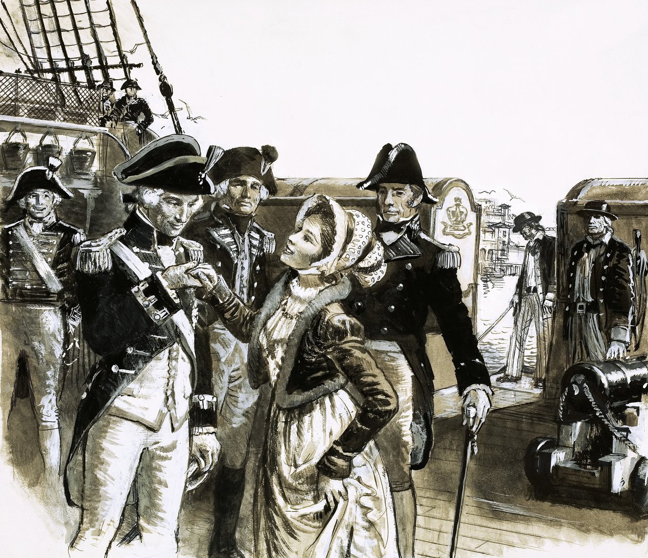 Gruzínci: Tragičtí milenci. Nelson a lady Hamiltonová od C.L. Doughty