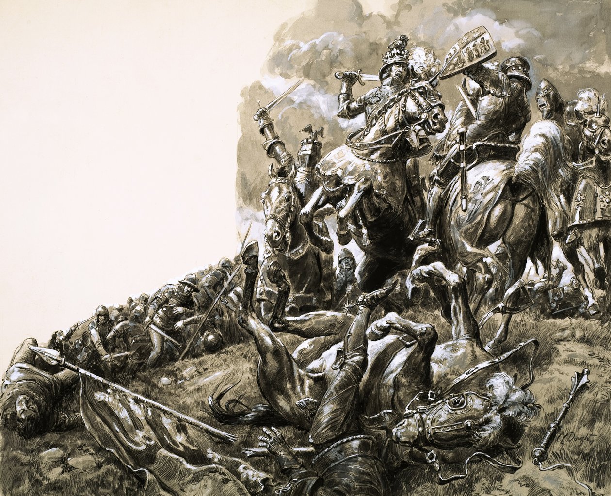 Neidentifikovaná bitva (středověk) od C.L. Doughty
