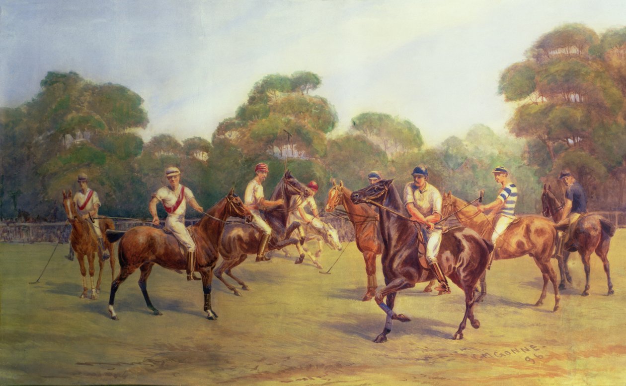 Zápas v pólu od C.M. Gonne