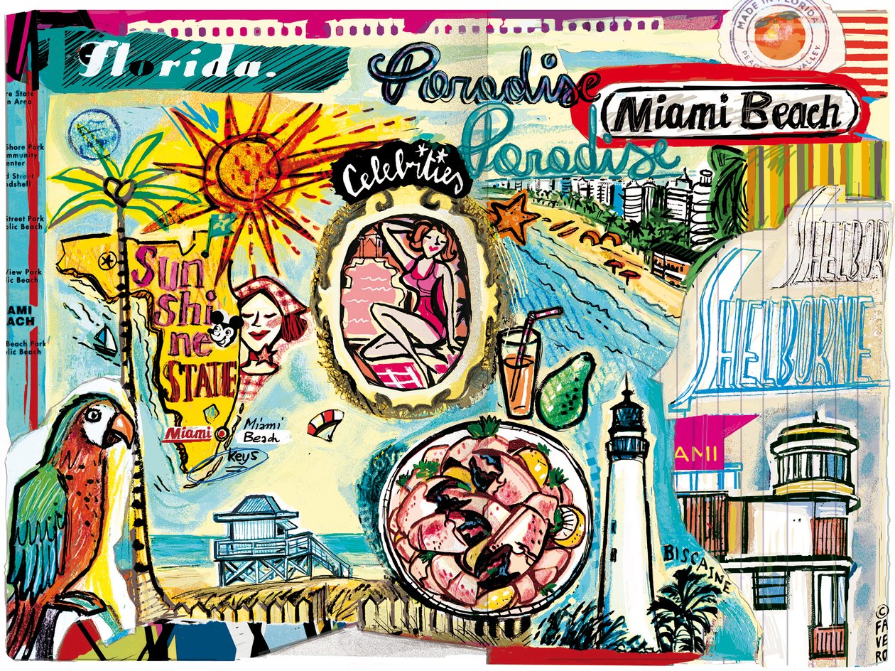 Miami Beach od COSTANZA FAVERO