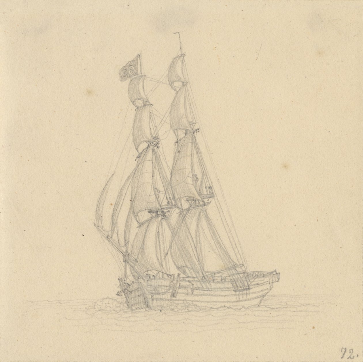Brig od Christoffer Wilhelm Eckersberg