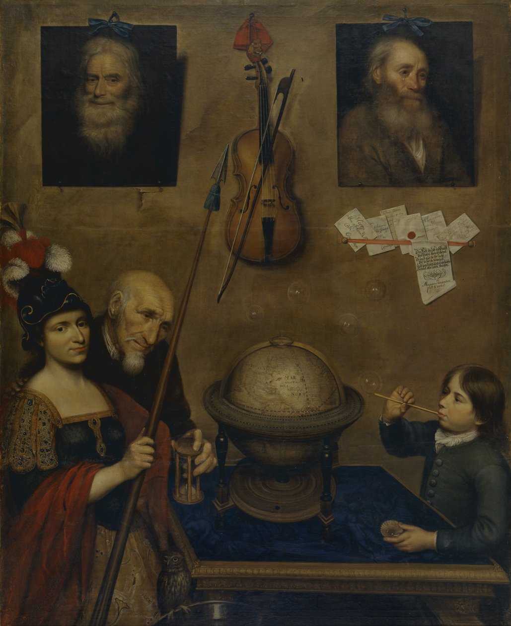 Motiv z Ludviga Holberga "Jeppe på Bjerget", dějství III, scéna 3 od Christoffer Wilhelm Eckersberg