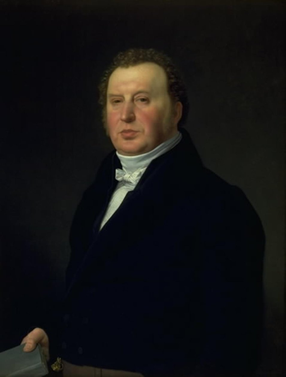 Policejní chirurg Johan Frederik Rost. Umělcův rodinný lékař a přítel od Christoffer Wilhelm Eckersberg