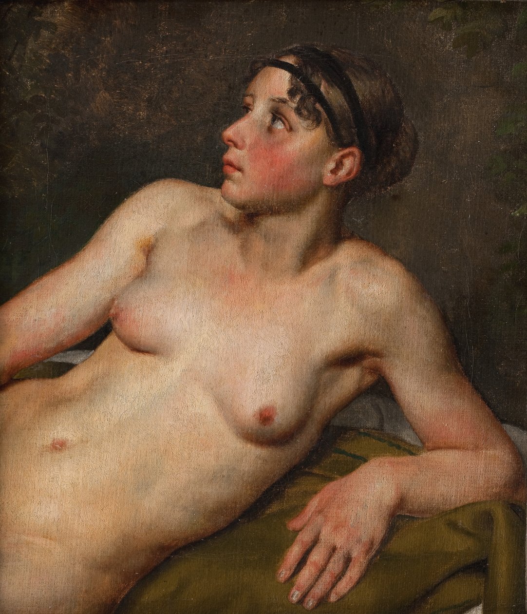 Ležící ženský akt od Christoffer Wilhelm Eckersberg