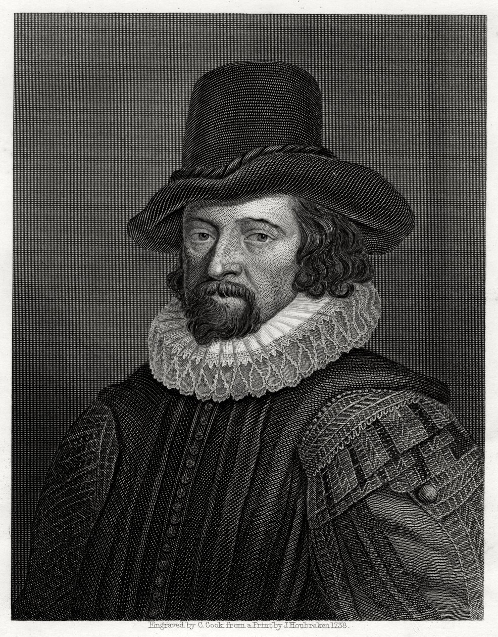Francis Bacon, vikomt St Albans, anglický filozof, vědec a státník, 19. od C. Cook