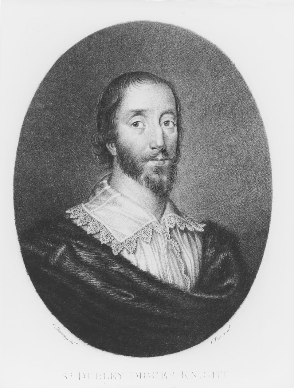 Sir Dudley Digges (1583-1639) ilustrace z 