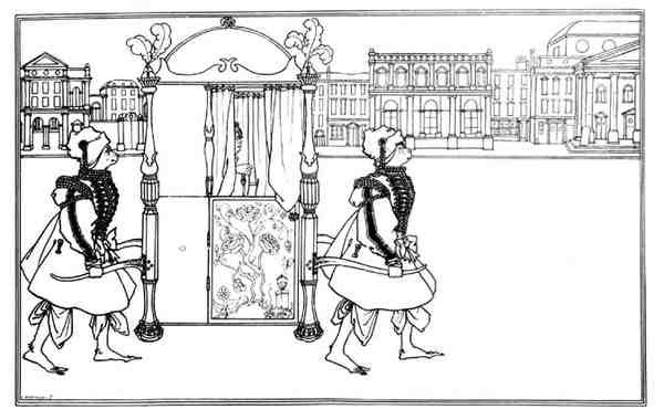 Sedan Chair on the Road, přední díl od Juvenalu, ve IV. dílu „Žluté knihy“. od C. Hentschell