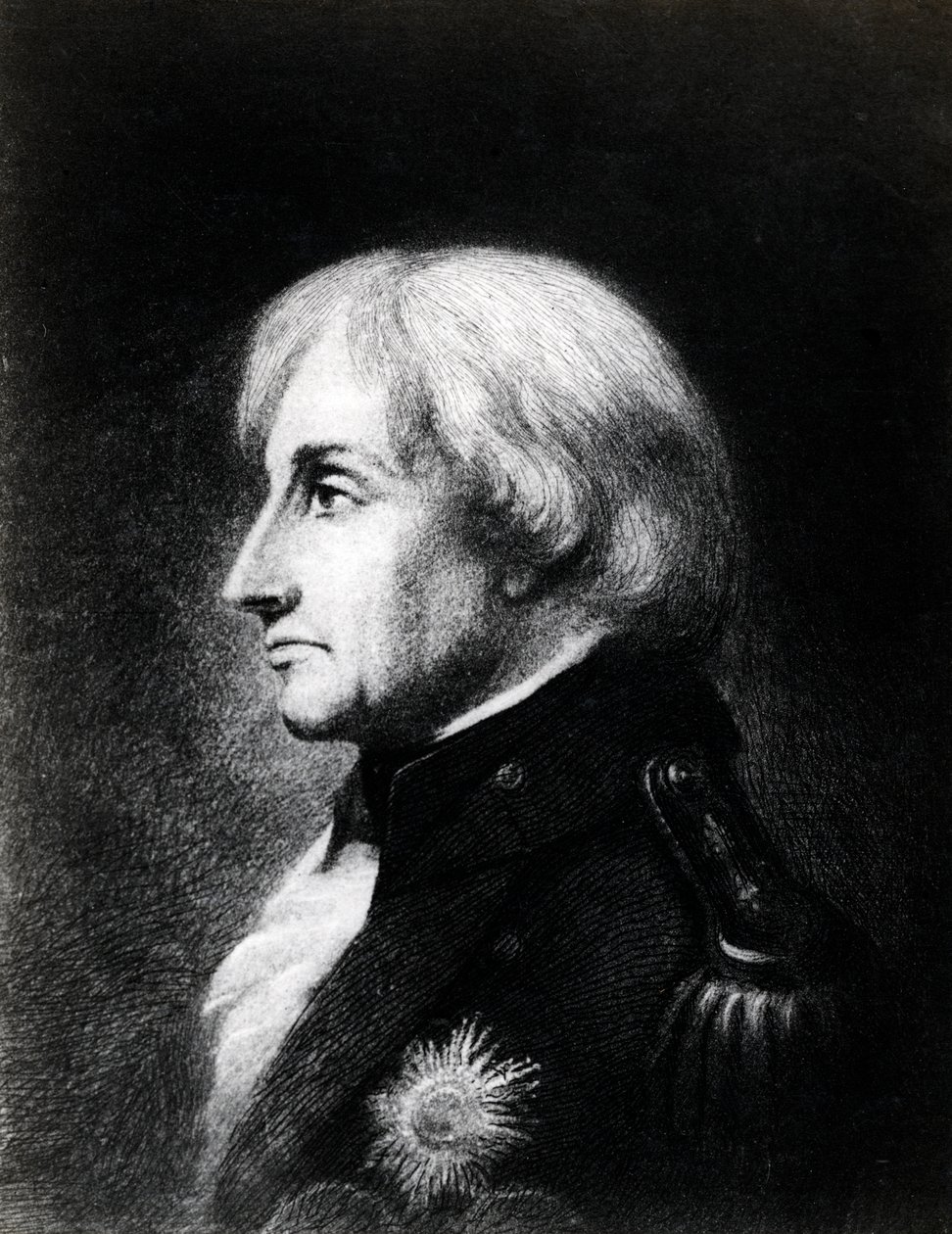 Lord Nelson v Merton House na začátku září 1805, 19. století od C John M Whichelo