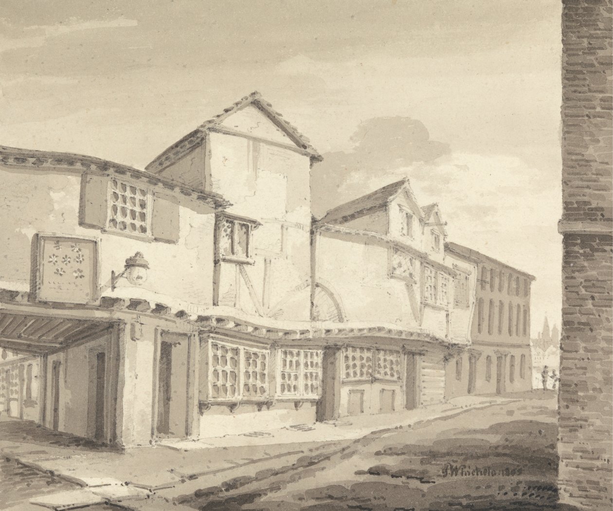 Část kláštera St. Saviours, Southwark od C. John M. Whichelo